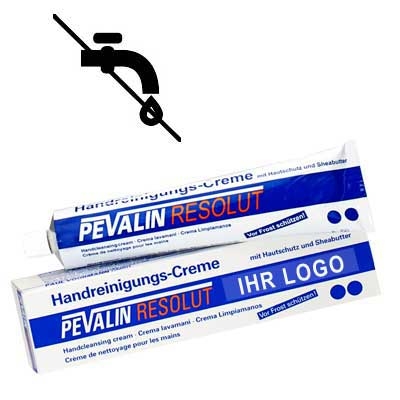 Pevalin Resolut - Handreinigungscreme ohne Wasser als Werbeartikel