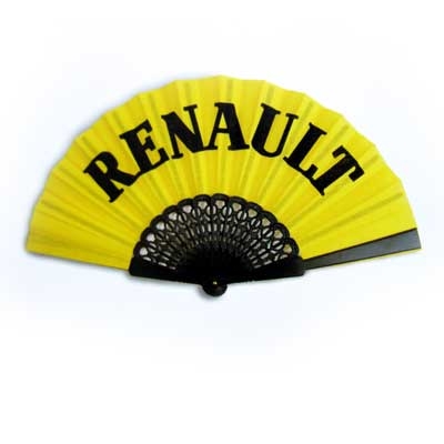 Aufflliger Promotionfcher mit Kundenlogo