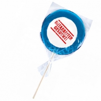 Lolly mit Logo und Ihrem Aufkleber
