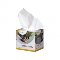 Kleine quadratische Tissue-Box mit Ihrem Logo