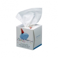 Kleine Logo Tissue Box preiswert vom Hersteller kaufen.