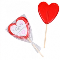 Lolly in Herzform