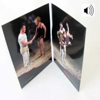 Promotion Klappkarte mit individuellem Soundmodul