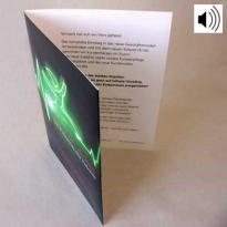 Soundgrukarte - Klappkarte mit Audiomodul A5 - individuelle Anfertigung