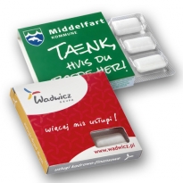 Kaugummi-Blister in eigener Umverpackung