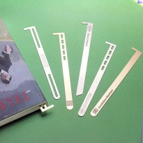 Bookmark aus Metall - Lesezeichen aus Metall als Werbeartikel