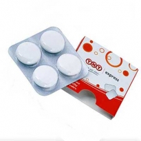 4 Maxi-Pfefferminzbonbons in Blisterverpackung