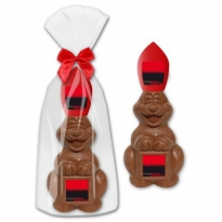 Weihnachts -Osterhase mit Mtze