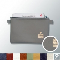 Banktasche Belegtasche 24,5 x 16 cm