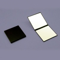 Taschenspiegel mit Kunststoff-Oberfläche