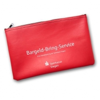 Banktasche mit Logo - 27 x 17 cm - Folienprägung