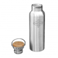 GYM'n'tea Vintage-Classic Edelstahl Trinkflasche
