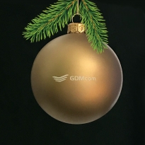 Weihnachtskugel individuell bedruckt