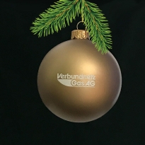 Weihnachtsbaumkugel individuell bedruckt